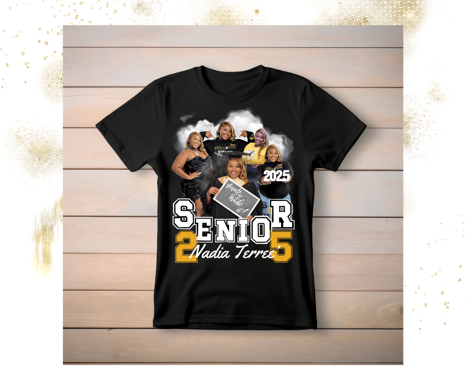 Custom Grad Shirt - CUSTOM - Any school accepted